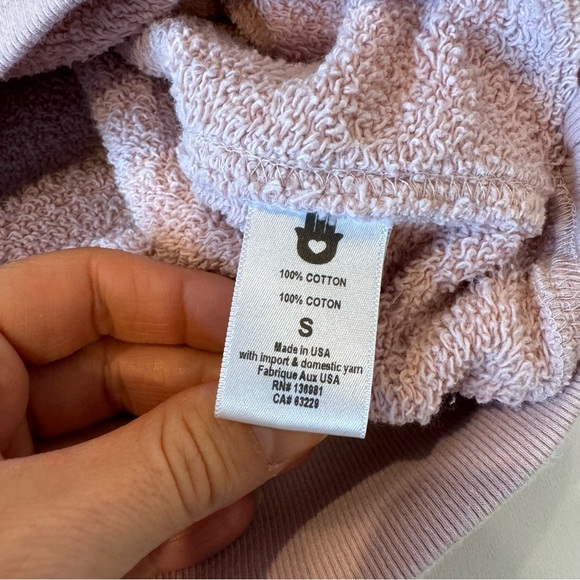 Spiritual Gangster Namaste Graphic Light Pink  Pullover Sweatshirt Sz Small - Picture 10 of 13